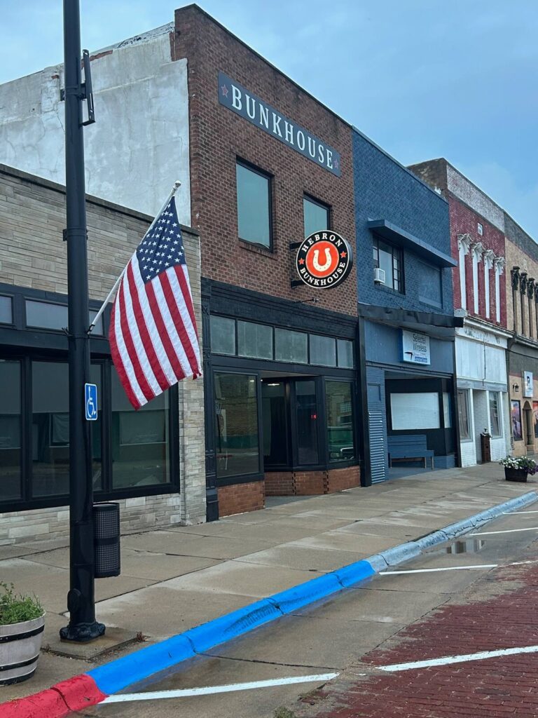 side view of bunkhouse